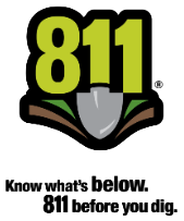Know what's below. 811 before you dig